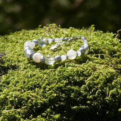 Clarity And Intuition Bracelet With Clear Quartz,..